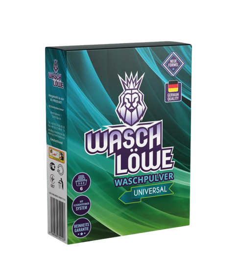 Wasch Lowe Detergent praf automat si manual 420g, cutie din carton
